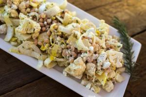 Cauliflower, White Bean, Endive & Feta Salad Cauliflower, White Bean, Endive & Feta Salad