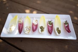 Endive, Chevre and Pepitas Appetizer Endive, Chevre and Pepitas Appetizer